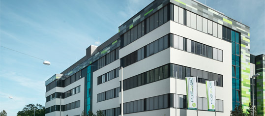 BioNTech Unternehmenszentrale in Mainz.