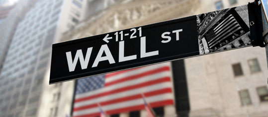 Wallstreet Verkehrsschild